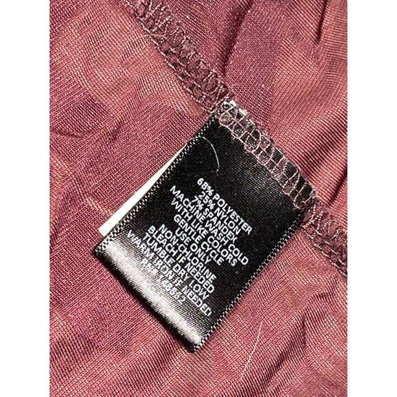 Torrid Size 3 Floral Burnout Velvet Kimono Open Front Mauve Plum Plus - Picture 6 of 6